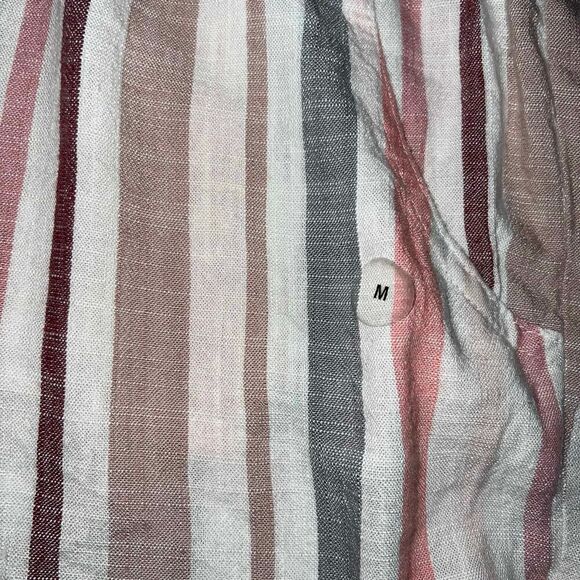 Aeropostal, Lightweight Striped Shorts Elastic Waist Drawstring, Medium - Picture 6 of 10